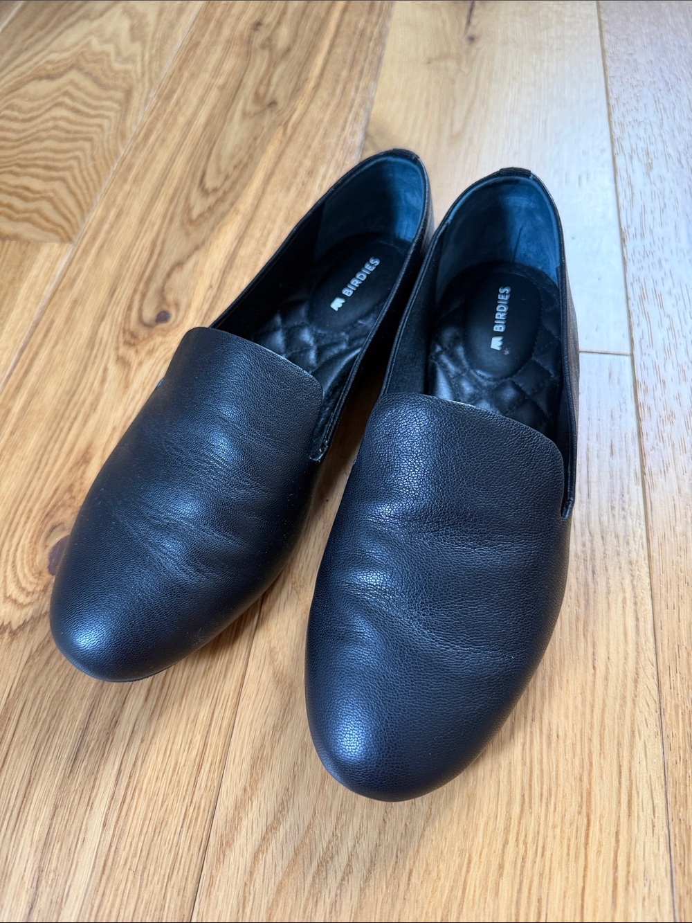 Birdies The Starling Loafer (Black Leather)